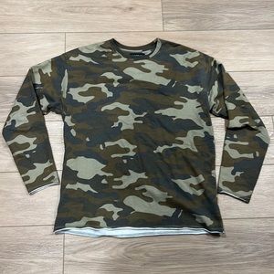 Mens camo long sleeve